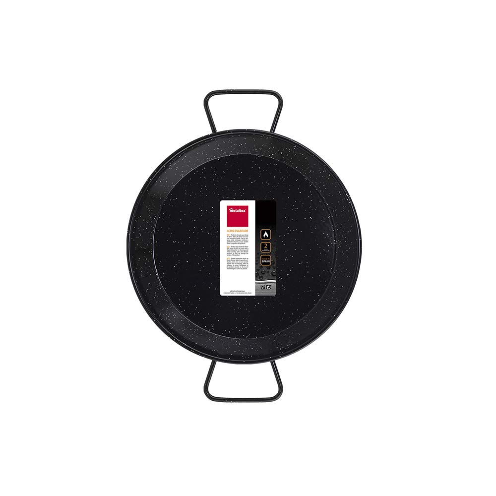 Metaltex - Paellera Acciaio Smaltato 2 Razioni 26 cm