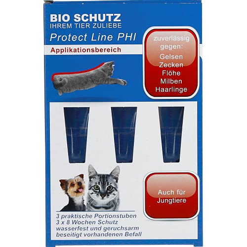 Protect Line PHI für Katzen und kleine Hunde (6 ml (3 Tuben á 2 ml) Cover