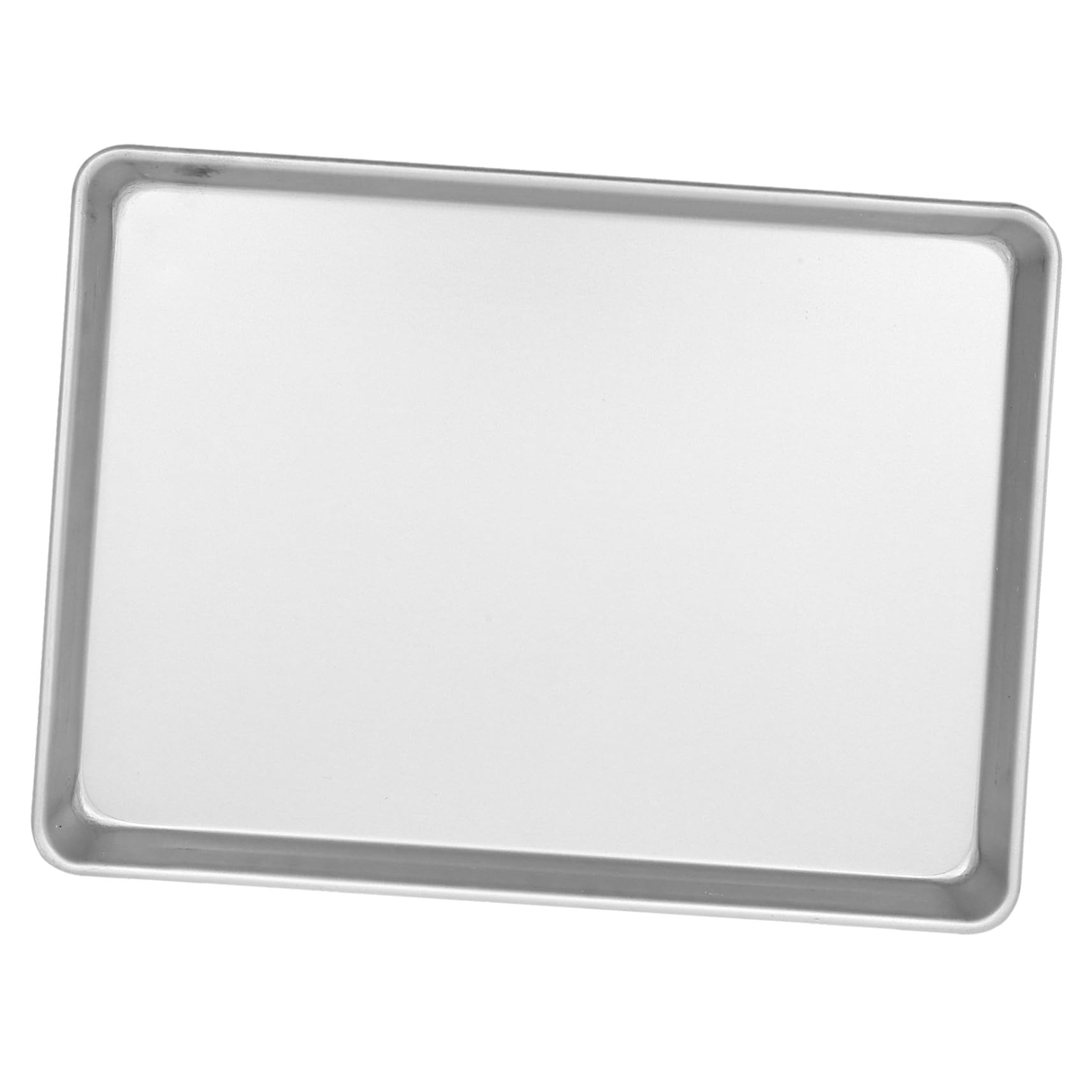 Molde Rectangular para Hornear de Aleación de Aluminio, Plata | Superficie Lisa, Tamaño Compacto, Resistente a Temperatura, Fácil de Limpiar