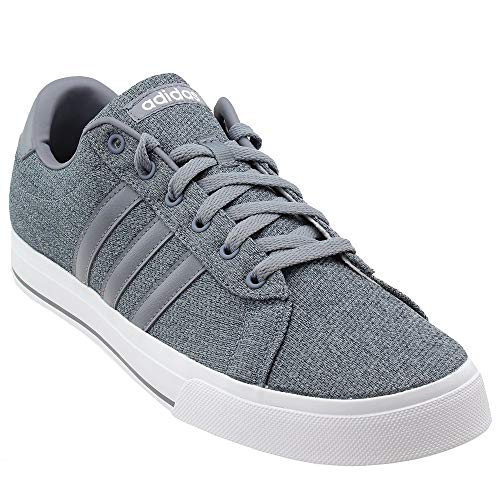 adidas NEO Men's Daily Fashion Sneaker, Grey/Tech Grey/White, 9.5 M US