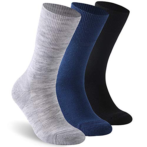 Facool Non-Binding Diabetic Socks For Men Women With Merino Wool