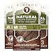Clairol Natural Instincts Semi-Permanent Hair Color Kit For Men, 3 Pack, M9 Light Brown Color, Ammonia Free, Long Lasting for 28 Shampoos
