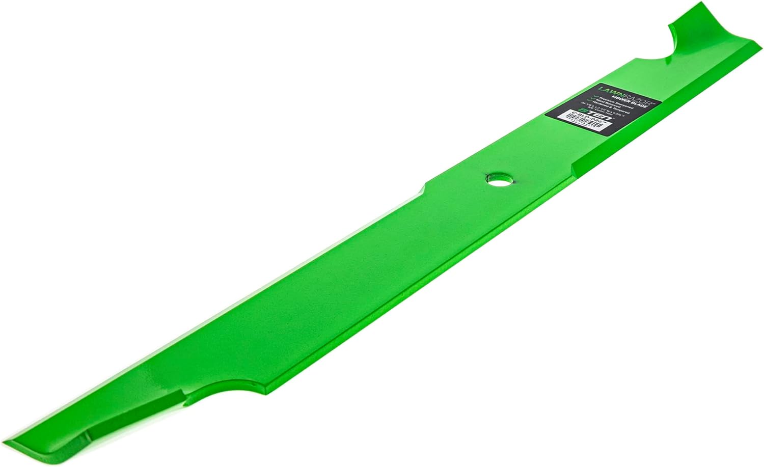 8TEN LawnRAZOR Blade Set for Bad Boy Outlaw 72 Inch Deck 038-7230-00 (Notched High Lift) 3 Pack
