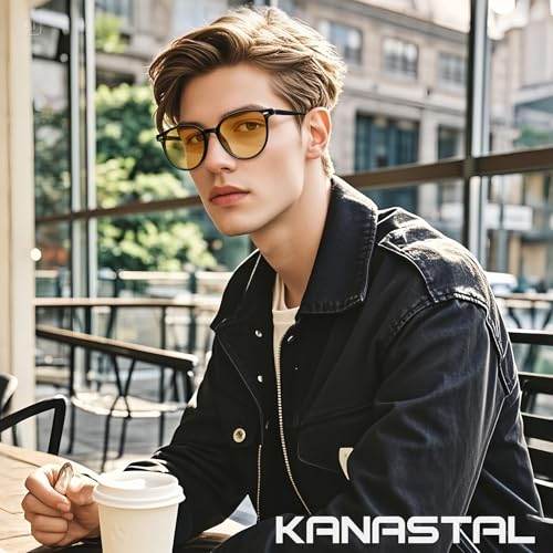 Image of KANASTAL Anti Blue Light Glasses for Women and Men | TR90 Frame,UV Protection,PC Lens,Lightweight,High Definition,Computer,Phone,Video Gaming,Television,Gaming,Screen