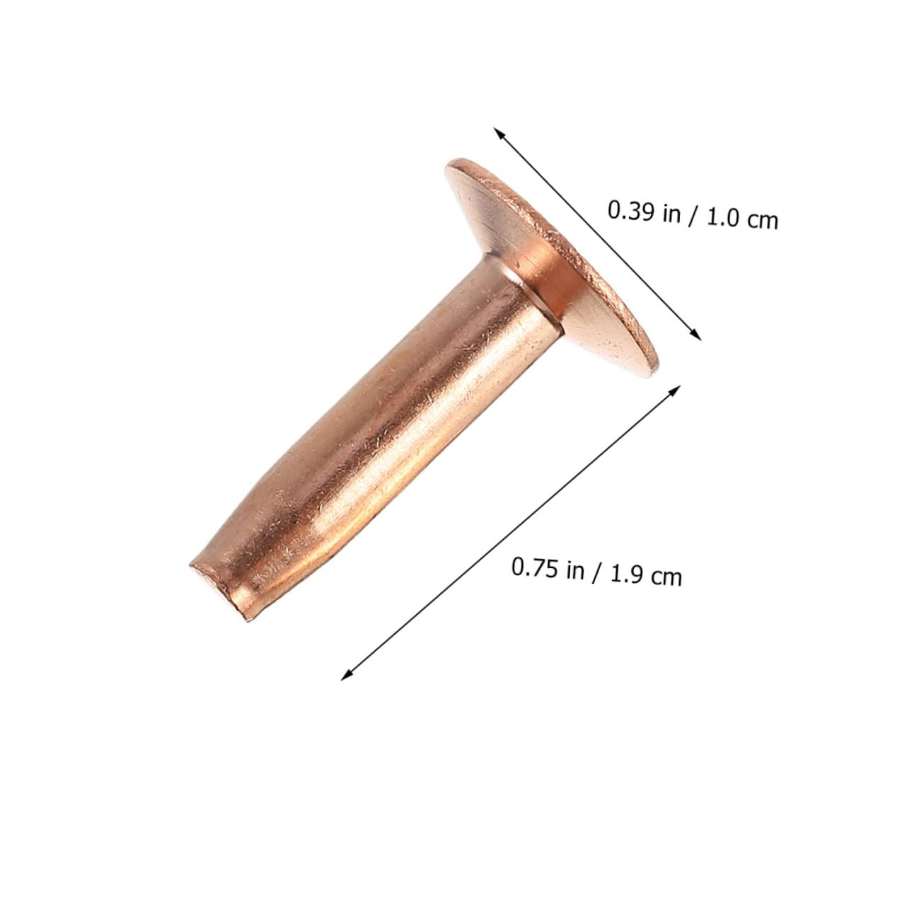 NUOBESTY 150juegos Remaches Metálicos Tubulares Para Cuero Kit De Accesorios Para Bolsos y Muebles Alta Durabilidad y Resistencia Para Reparaciones y Decoraciones De Piel