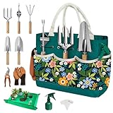 22Pcs Gardening Tools Set for Women Heavy Duty Garden...