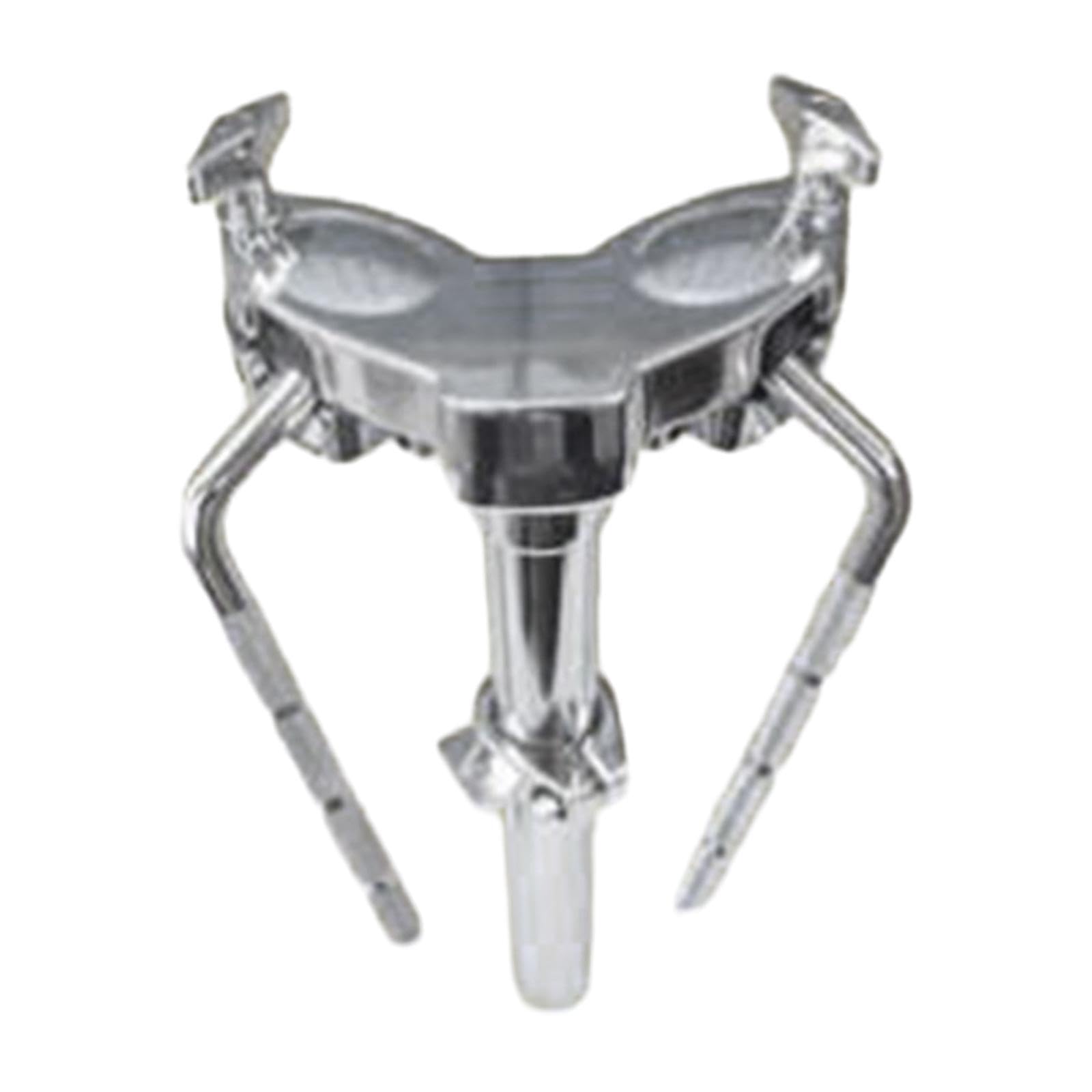 Soporte para tambor Tom, fácil de instalar, abrazadera de metal duradera, regalo para músicos con piezas de repuesto universales, accesorio de abrazadera doble para