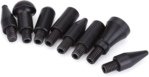 Miniatura 4 de Martillo de reparación de abolladuras, reparación de abolladuras de la carrocería del coche, aleación de aluminio, martillo con 8 cabezas