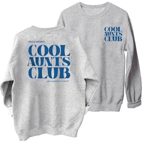 Sweat-shirt en polaire femme Cool AUNTS CLUB coupe ample
