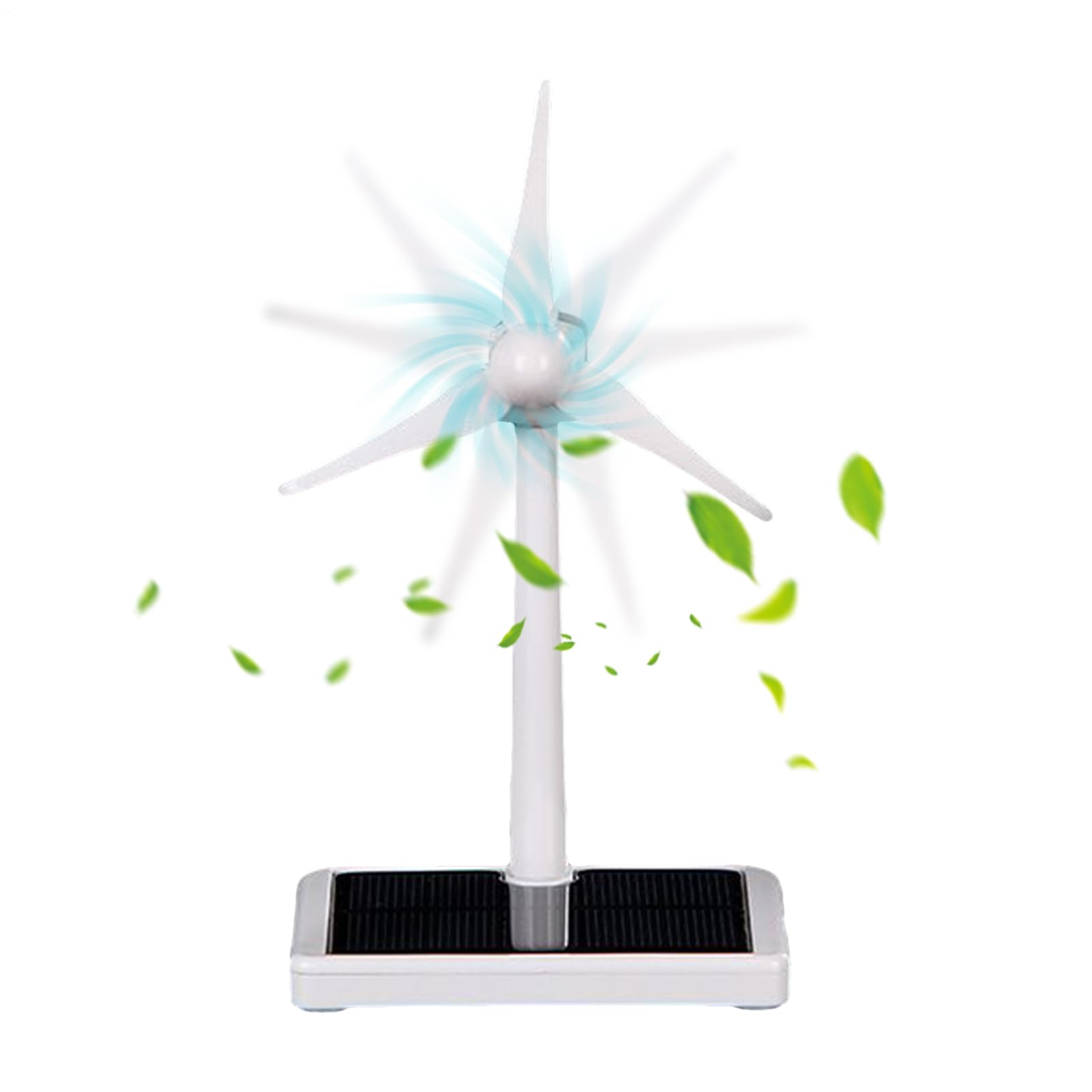 Solar Wind Mill Model: Small Wind Power Generator Toy, Physics Craft Educational Project Mechanical Energy Demonstration | Attractive Apprentice Decoration