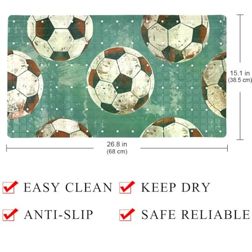 Tapis de bain antidérapant évite les glissades en baignoire
