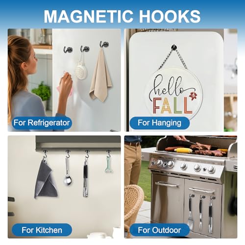 Image of LOVIMAG Magnetic Hooks for Cruise Essentials 2026 Cabins Door 25 Pack-85LBS