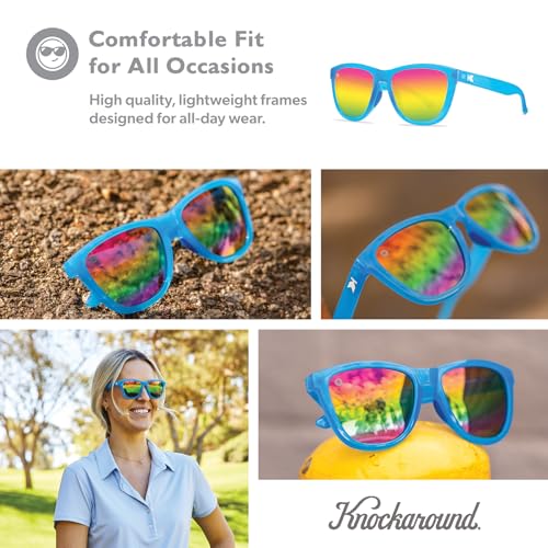 Image of Knockaround Square Polarized Sunglasses for Men & Women - UV400 Protection