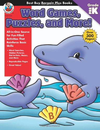 Word Games, Puzzles, and More!: Preschool