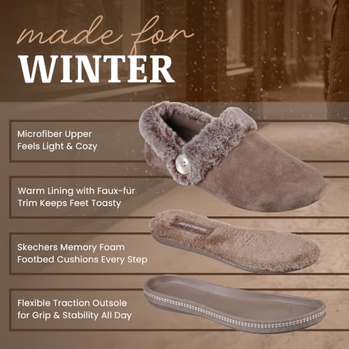 Image of Skechers Women's Cozy Campfire-Fresh Toast Slippers