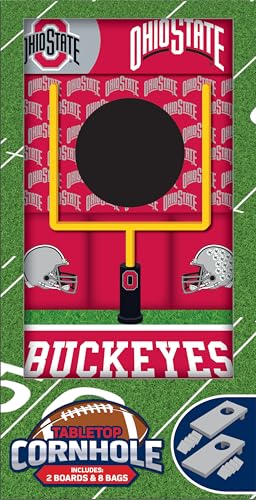 MasterPieces Officially Licensed NCAA Ohio State Buckeyes Tabletop Cornhole for Adults