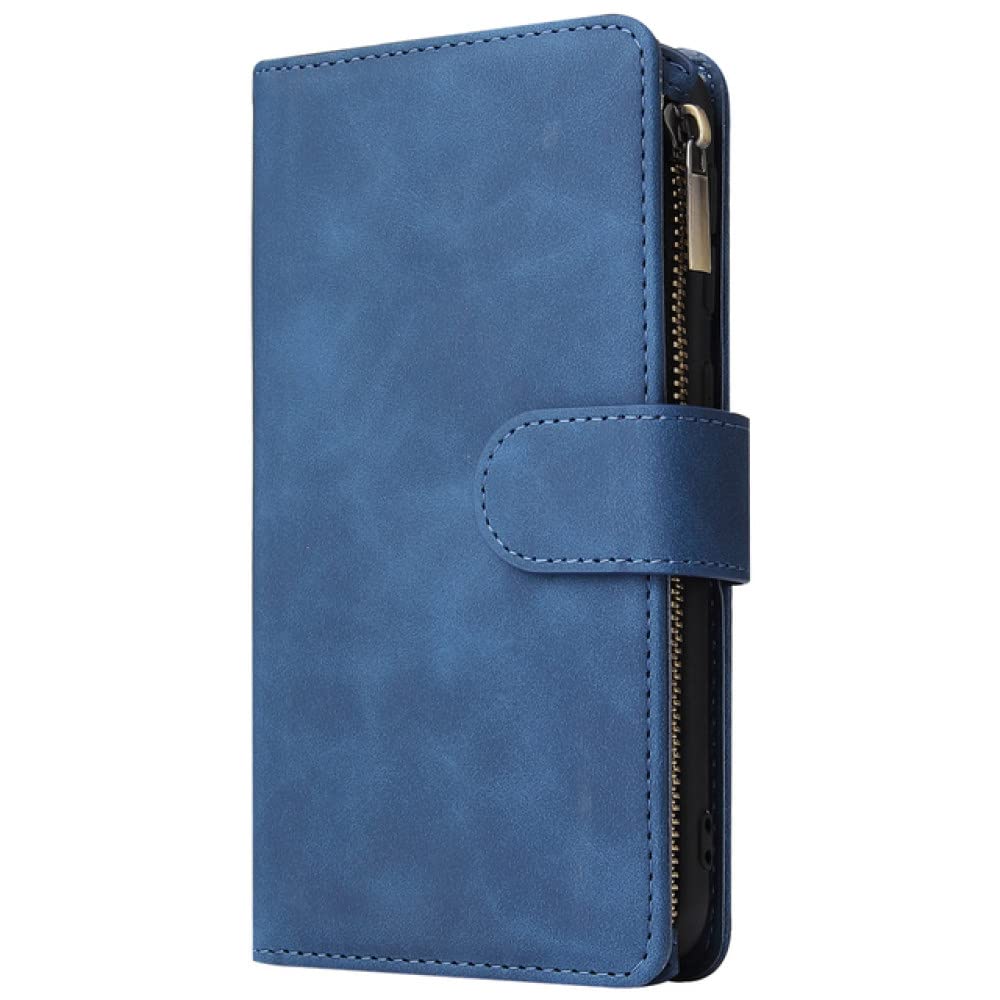 Housse portefeuille Samsung A10 finition cuir rétro - 8