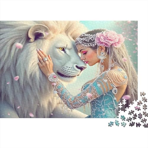 Puzzle blanco imposible de 1000 piezas para adultos, desafío creativo de 70x50 cm