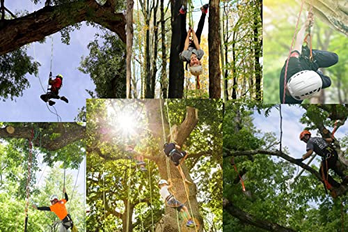 Northpada 10Mm 10 Meter Orange Polyester Rock Dynamic Climbing Rope Boat Anchor Marine Rope Dock Lines Arborist Tree Rope Hoist Rigging Line #TOP6