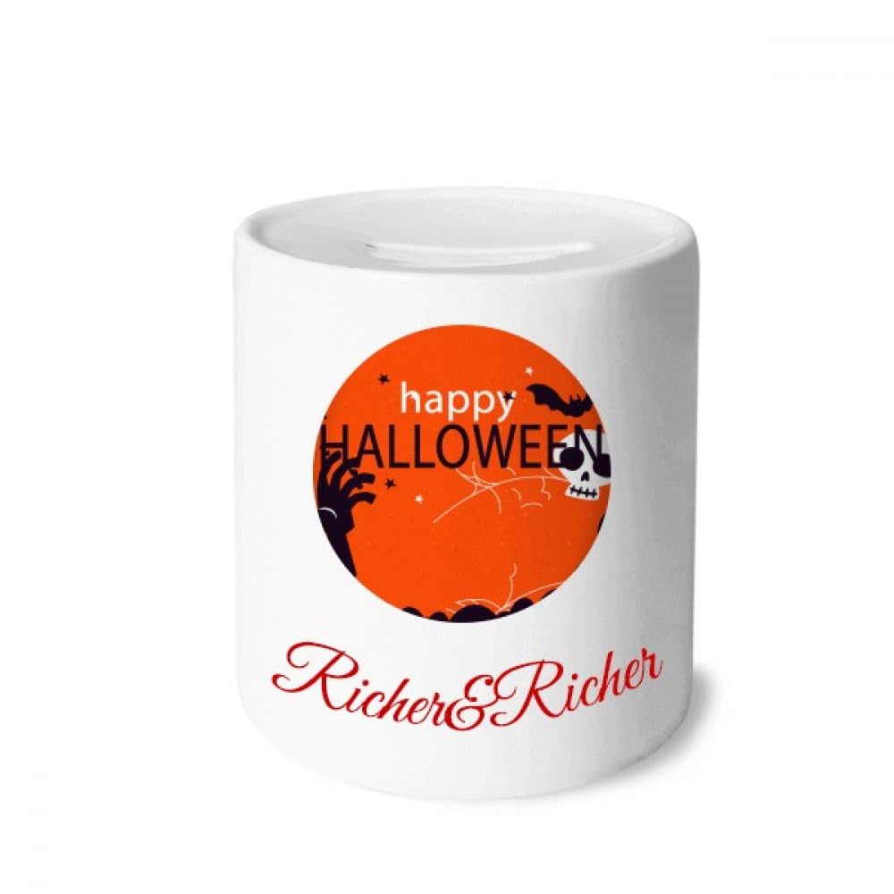 Tirelire rouge Halloween décorative pour salon et chambre