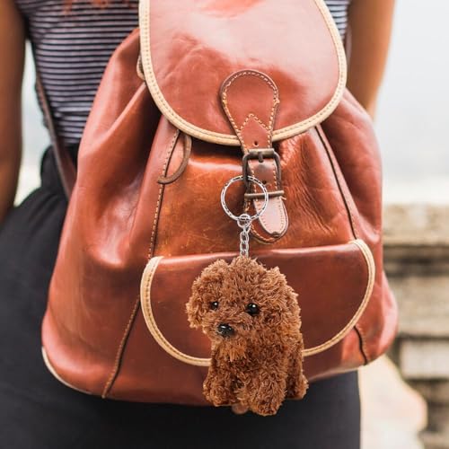 3 Stück Kreative Cartoon-Anhänger, süße Plüsch-Welpenanhänger, Kinderspielzeug, Dekorative Anhänger