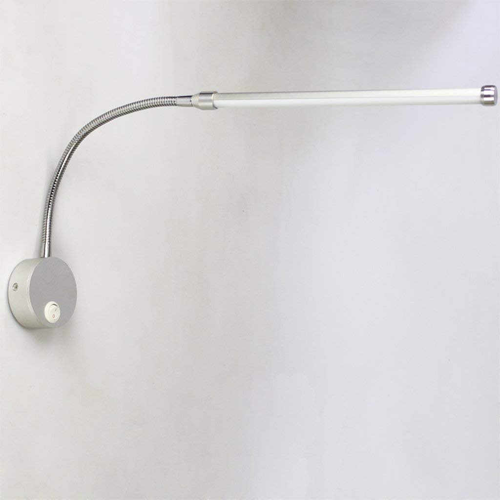 XANAYXWJ Lampada da Parete Lampada da Parete a Tubo Flessibile a LED Lampada da Parete a Striscia Lampada da Lettura Regolabile Lampada da Parete per Soggiorno Camera da Letto Lampada da Parete per