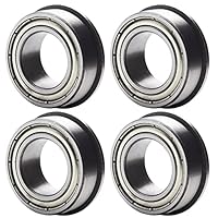 F6003 Schubkarre Lager 20x35x11mm (4 STÜCK) Schubstapler Garten F6003ZZ F6003-20 Gartenwagen Radflansch Kugellager