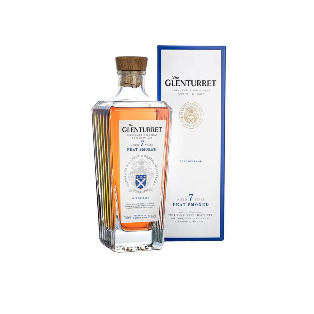 The Glenturret Whisky Scozzese 7 Anni Peat Smoked, 46% vol, 700 ml