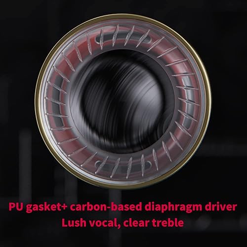 Miniatura 4 de FiiO FF5 Auriculares intrauditivos dinámicos basados en carbono con sonido claro y amplio escenario de sonido con cable MMCX de 0.138 in/0.173 in,