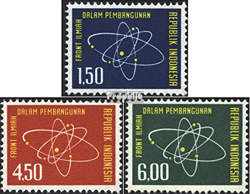 Prophila Collection Indonesia Michel.-No..: 365-367 (Completa Edizione) 1962 Scienza (Francobolli per i Collezionisti)