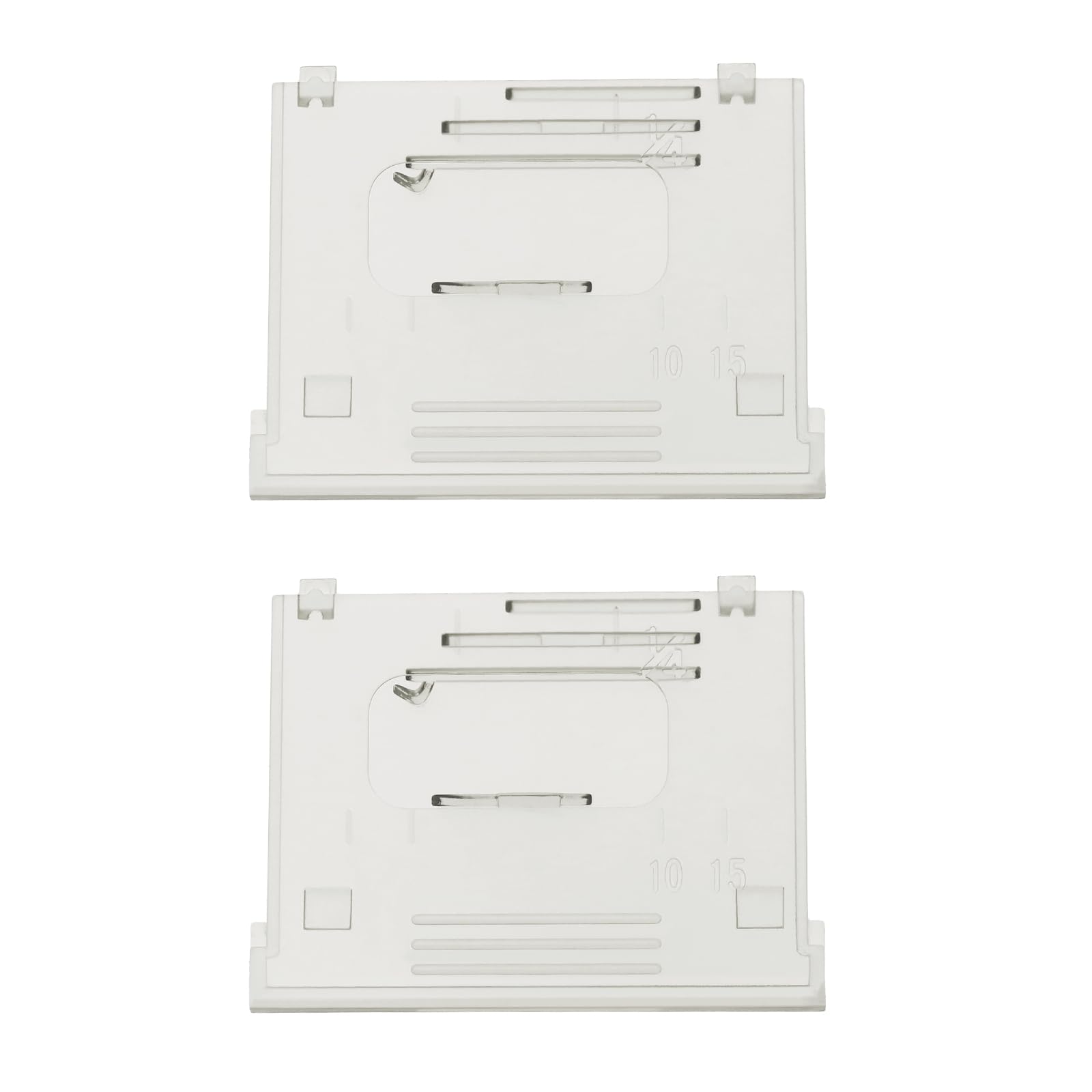 YINETTECH 2 Pcs Bobbin Cover Plate XF2404001 Compatible with Brother BB370/ BM2800/BM2800CT/BM2800FG/BM3550FG Sewing Machine Needle Cover Plate