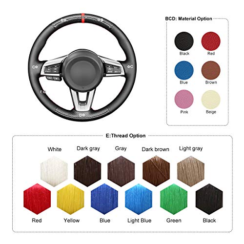 MEWANT Coprivolante in pelle per Mazda MX-5 2015