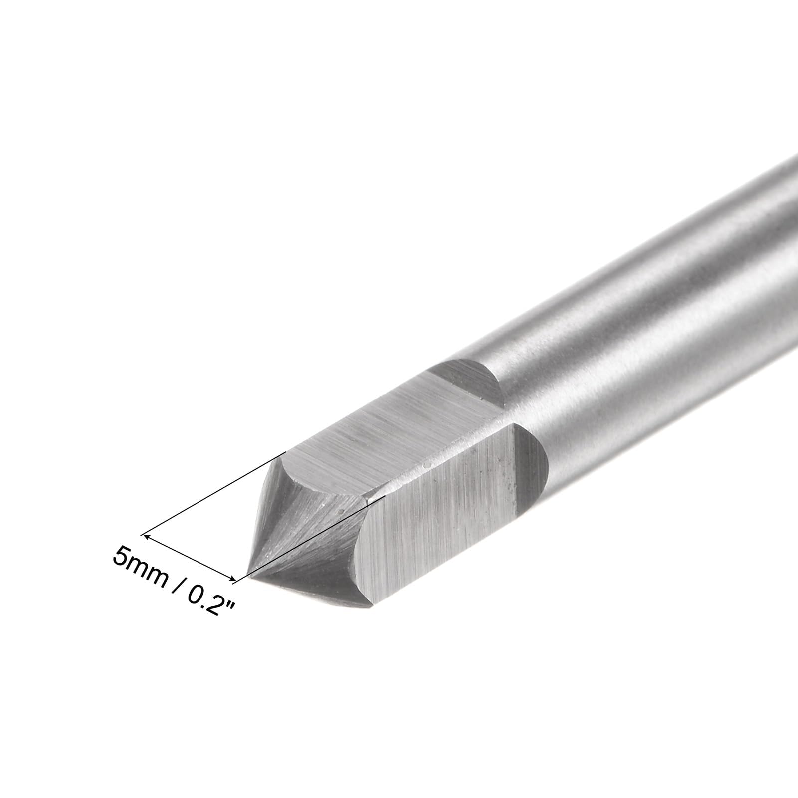 TA-VIGOR M6 x 1mm Metric Thread Tap, 150mm Long Straight Flute Screw Thread Milling Machine Taps with 3 Flutes Ground Threads - Image 4