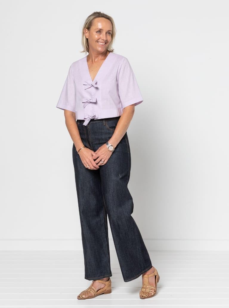 Style Arc Sewing Pattern - Porter Woven Dress and Top Pattern Pack (Sizes 10-22)