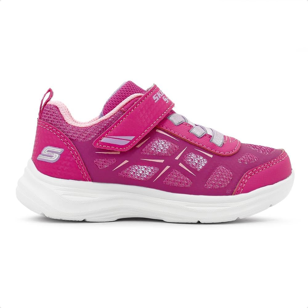 Skechers S Lights®: Glimmer Kicks - Fresh Glow Lace Up Sneakers for Girls - Cushioned Comfort Insole Shock-Absorbing Supportive Midsole Athletic mesh Upper Comfort Sneakers Blue (B0BXFF5G72) Amazon Price History, Amazon Price Tracker