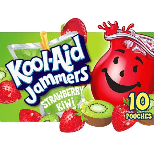 15% coupon - Kool-Aid Jammers Strawberry Kiwi, 6oz, 10 pouches