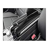 Hxfghz メルセデスベンツ CLS W218 2012-2017 カーアクセサリーセンターコンソール片付けアームレストボックスパネルカバー ABS カーボンファイバールックデカール 車センターコンソールボックスセンターアームレストグローブボックス (Color : 1)