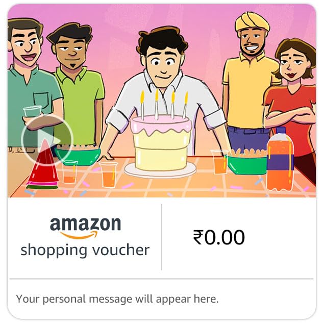 Amazon Shopping Voucher | Valid for physical products on Amazon.in