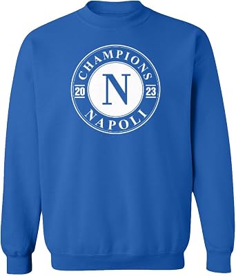 Champions 2023 Napoli Italia Naples Soccer Fans Unisex Crewneck Sweatshirt