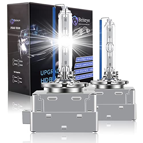 Briteye D3S Xenon Brenner 35W 42V 8000 Kelvin Kühles Blau Vollmetall Fahrzeug Scheinwerferlampe (2 Stücke)