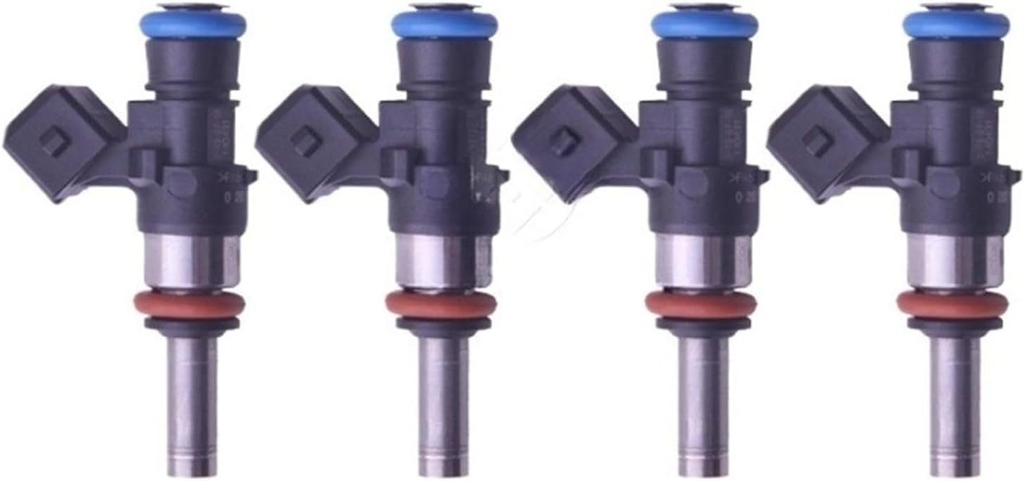 4X 0280158209 870cc 80lbs Nozzle Fuel Injector Compatible with Petrol Car EV14 KT Bico Values 12ohms Injection Direct Replacement High Performance Fuel Injection Kit