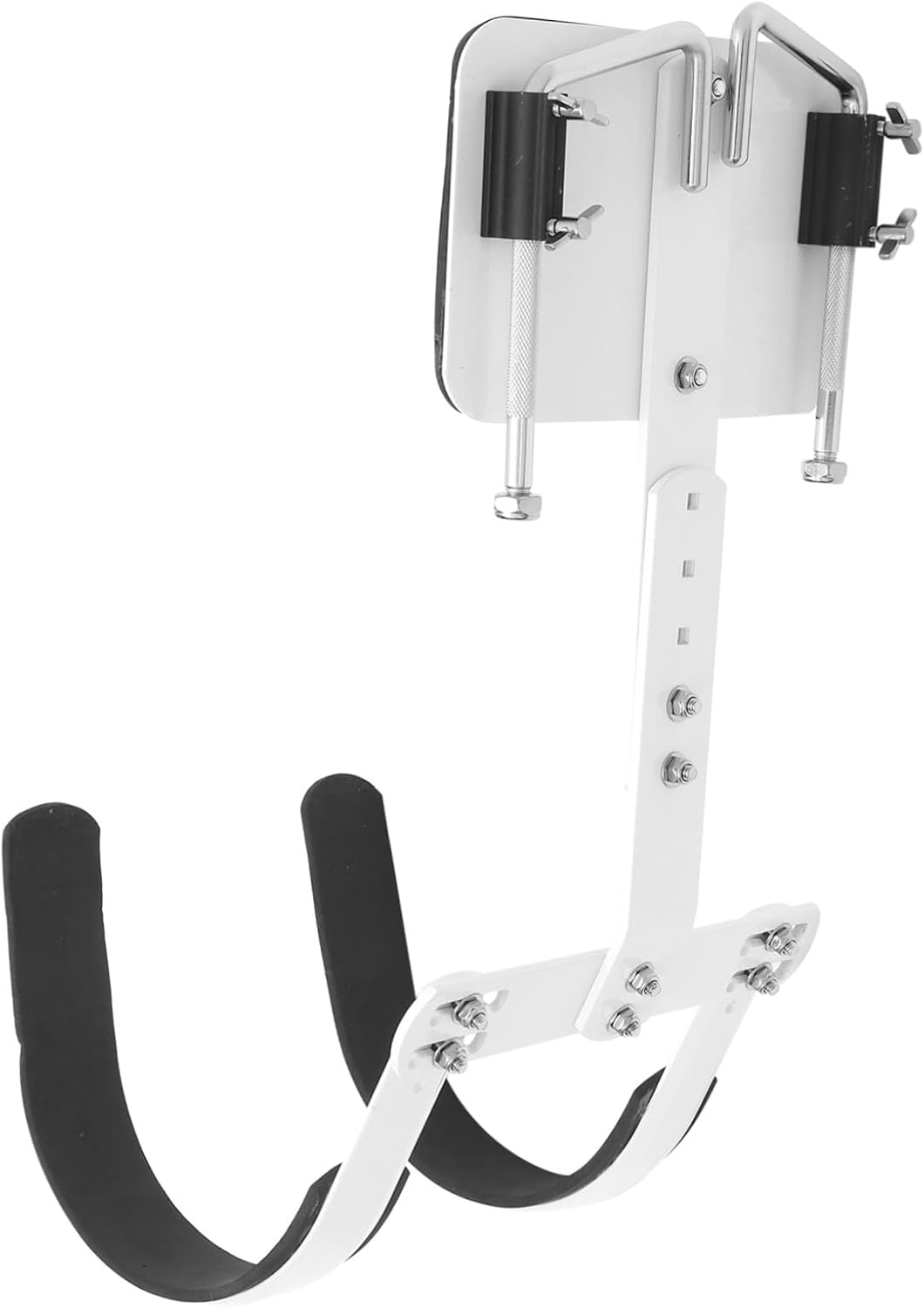 BESPORTBLE Adjustable Snare Drum Holder Carrier for Marching Percussion Snare Drum Accessories White Color for Performances and Practice