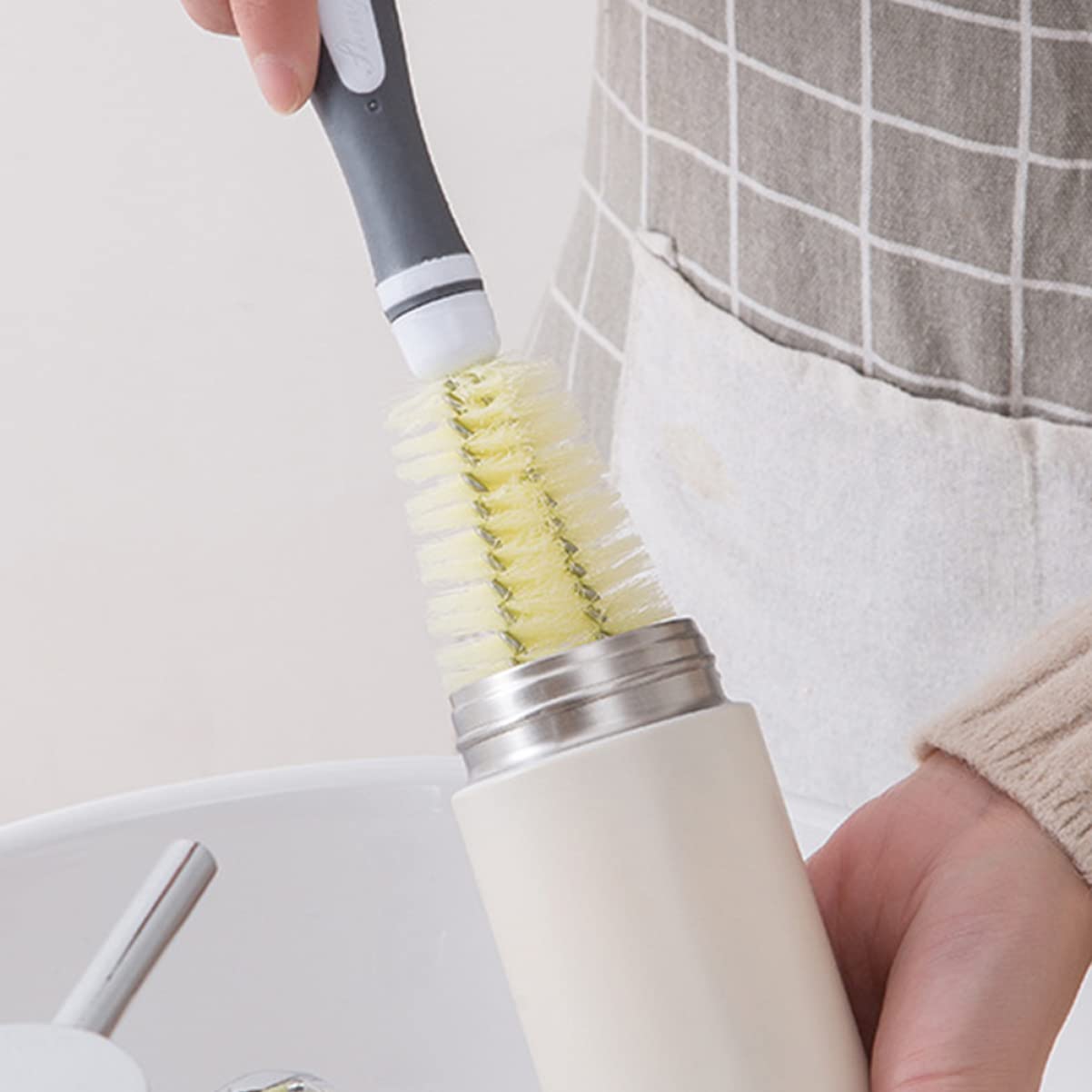Didiseaon 3pezzi Per La Bottiglie e Tazze Shaped Per Borracce e Utensili Design Appeso Per Facile Stoccaggio e Decontaminazione