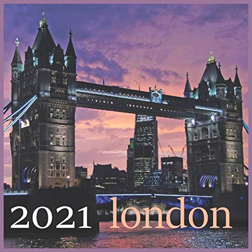 london: 2021 Wall & Office Calendar, 12 Month Calendar