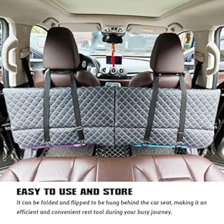 YASHINE Non Inflatable Truck Bed Air Mattress for Large Truck, Car Travel Camping Back Seat Extender for F150/RAM 1500/Silverado/Ranger/GMC/Tundra/Tacoma