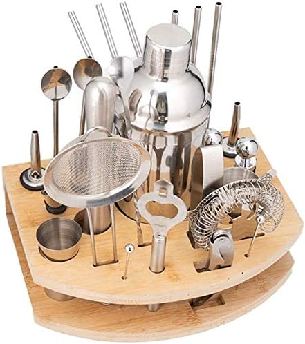 Set de Coctelera Bartender 27 Piezas, Acero Inoxidable HeiDD miniatura 2