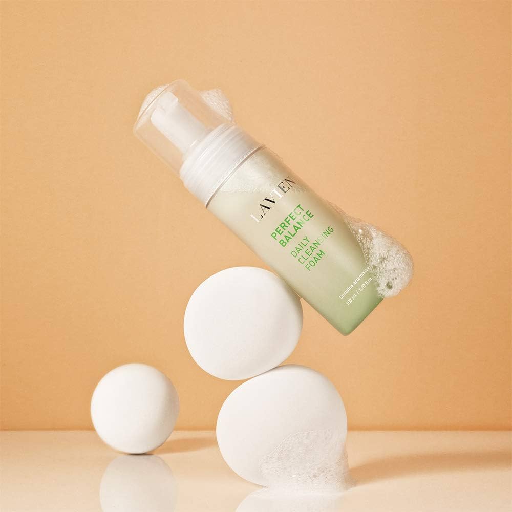 LAVIEN 洗顔　CLEANSING FOAM 2本セット Amazon.com: LAVIEN Perfect Balancing Daily Cleansing Foam