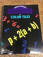Middle school mathematics with color tiles 0892122749 Book Cover