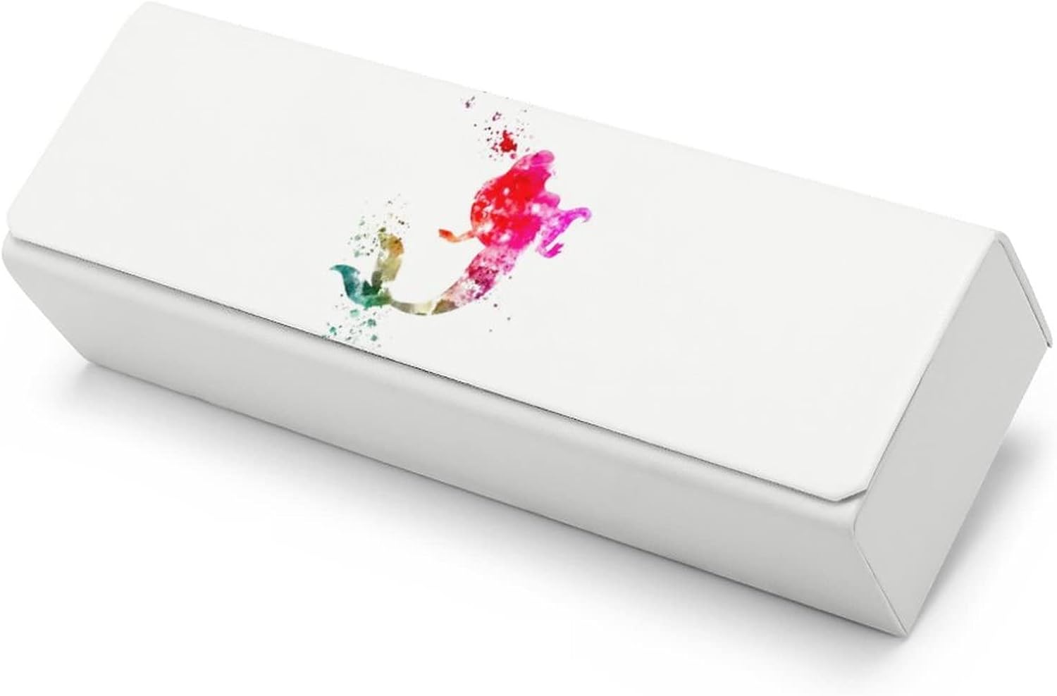 水彩アリエルリトルマーメイドメガネケース 軽量 収納 ハードケース シンプル ファッションメガネボ クスマグネッ