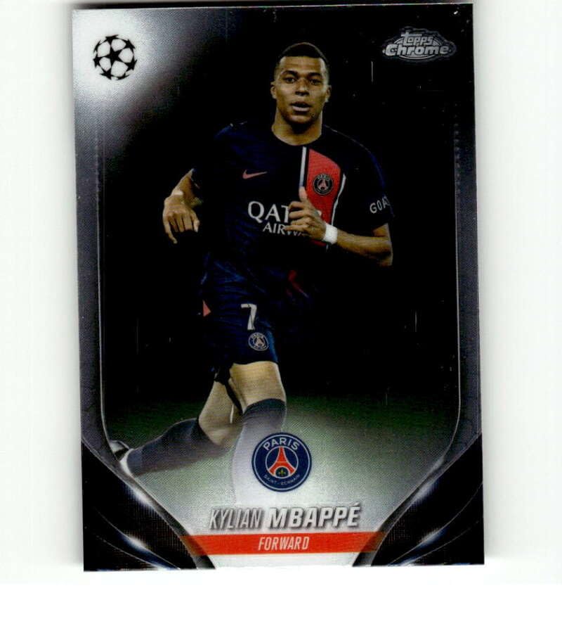 Amazon.com: 2023-24 Topps Chrome UEFA #21 Kylian Mbappe